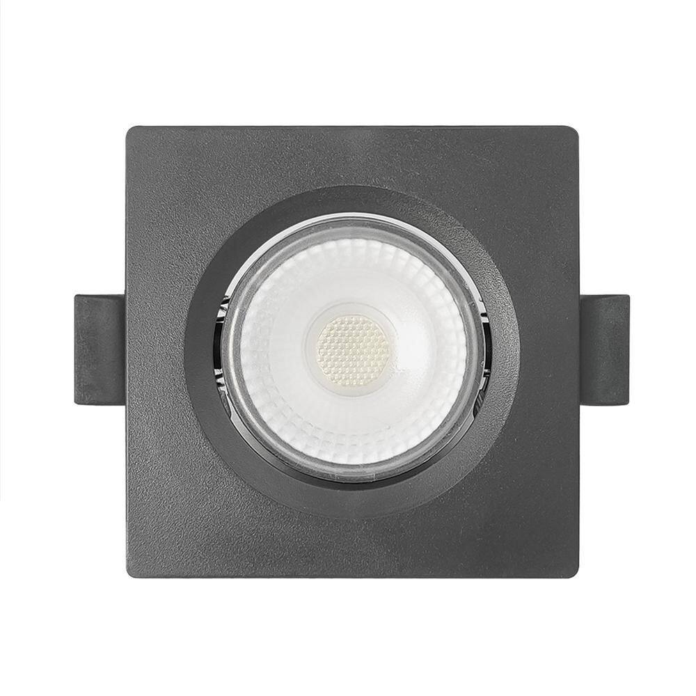 Spot De Led Embutir Alltop Par30 Quadrado 10W Preto Bivolt T