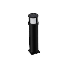 Poste / Balizador De Jardim Taschibra Circolare Led Solar 30cm 3w 3,7v Preto 15100117