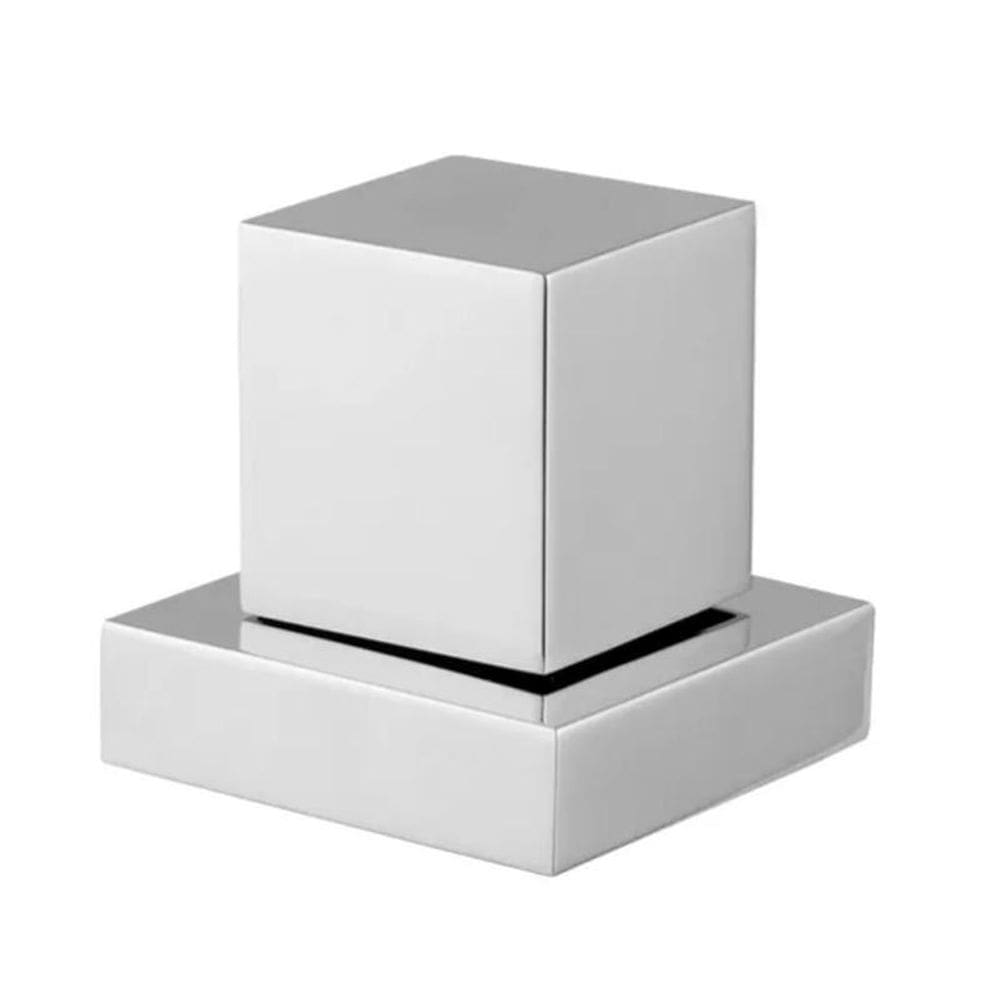 Acabamentos Registro Quadrado 1/2 3/4 Para Deca Metal 1 Peça