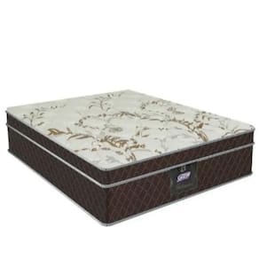 Colchão Gazin Intensivo Casal 138cmX188cm Molas Bonnel Marrom