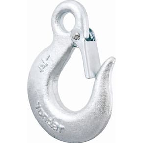 Gancho Olhal Fixo 1/2 3,0T Com Trava Leve Galvanizado Vonder