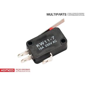 Micro Chave Interruptor Kw11-7-3 16A Haste 60Mm Aquecedor