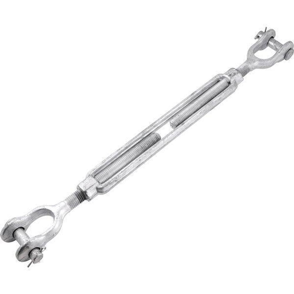 Esticador Para Cabo De Aço 7/8 Manilha X Manilha Galvanizad