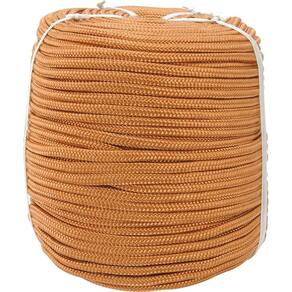 Corda Multifilamento Trançada 6,0Mm 4,5Kg 180 Metros Ouro Po