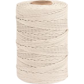 Corda Multifilamento Trançada 5,0Mm 4,5Kg 297 Metros Branca
