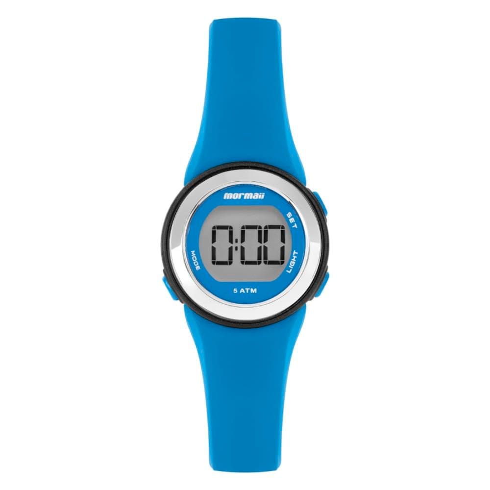 Relógio Mormaii Masculino Ref: Mo0964a/8a Infantil Digital Azul