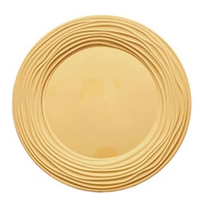 Jogo De 4 Sousplat Mirror Dourado 33 Cm - Mimo Style