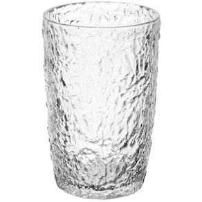 Copo De Luxo Martelado 330 Ml Vidro Resistente - Lyor