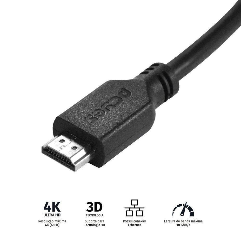 Cabo Hdmi Macho 20 Metros - Phm20-20