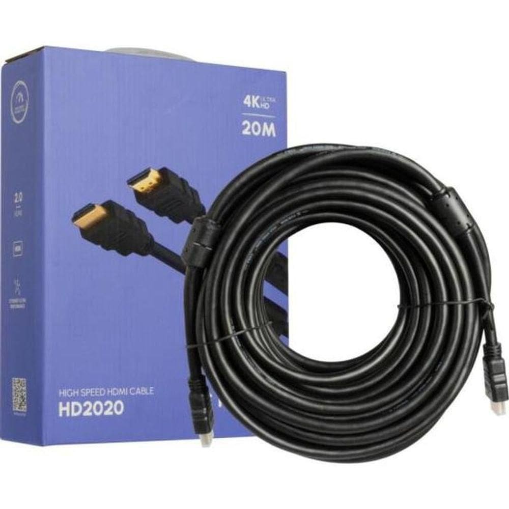 Cabo Hdmi Com Filtro 4k 20 Metros Hd2020 Fortrek