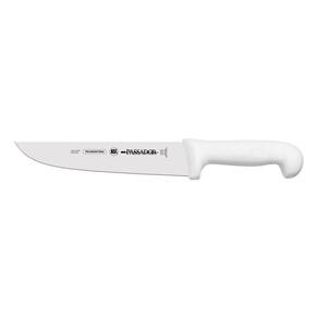 Faca Passador 10" Tramontina Com Lamina Em Aço Inox E Cabo Em Polipropileno Branco