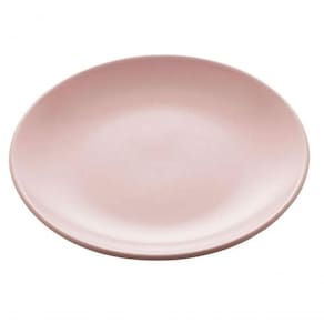 Prato De Mesa 27 Cm Raso Ceramica Cronus Rosa - Lyor