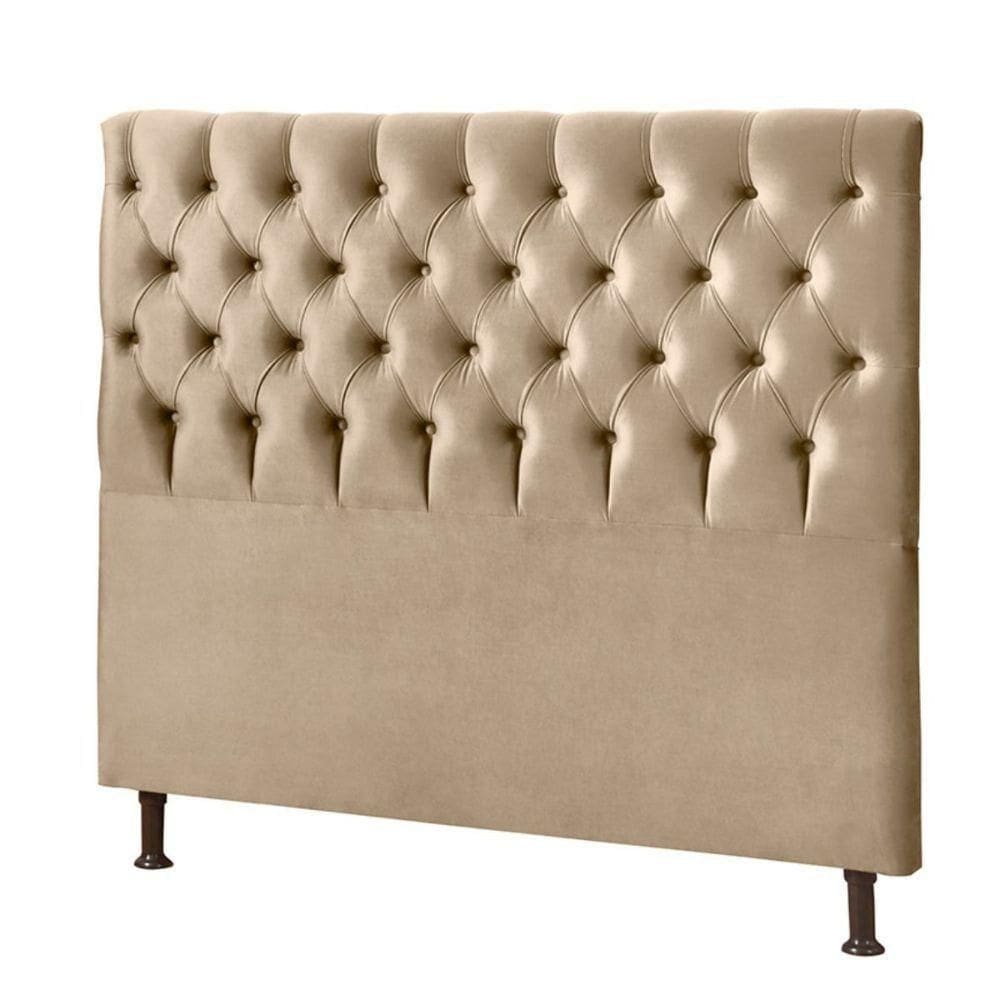 Cabeceira Cristal 195x126cm Para Cama Js Móveis Castor
