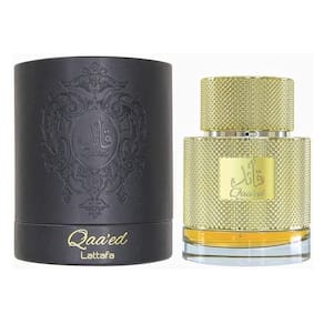 Perfume Lattafa Qaa`ed EDP para homens e mulheres 100mL