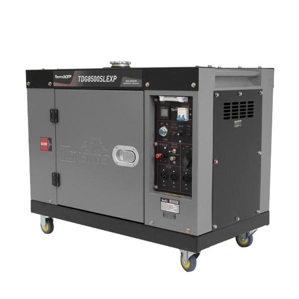 Gerador Diesel Toyama Diesel Tdg8500slexp Mono Bivolt 115/230v