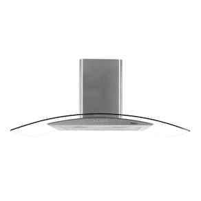 Coifa de Parede 90cm Philco PCO90G Glass com Depurador e Exaustor e Lâmpada LED Inox 127V