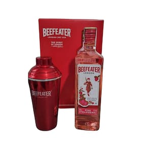 Gin Beefeater Pink 750ml - Kit com Coqueteleira de Alumínio
