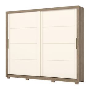 Guarda Roupa Palace - MDF/MDP 2 Portas Deslizantes e 3 Gavetas - Henn