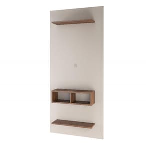 Painel para TV até 42 Byte Delta - MDF/MDP com Nichos - Viero