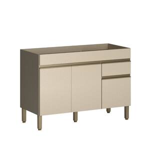 Balcão para Pia Line - MDF/MDP 3 Portas 2 Gavetas com Divisor de Talheres - Kits Paraná
