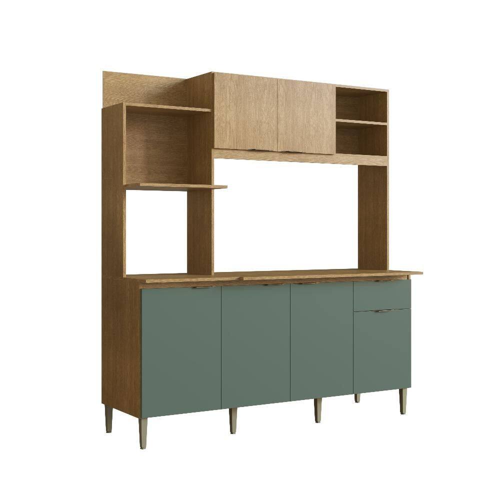 Cozinha Compacta Dália New - MDP 6 Portas e 1 Gaveta - Cadorin