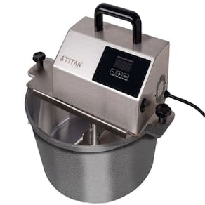 Panela Misturadora Profissional de Doces Zurique Titan Bivolt 10 Litros Preta