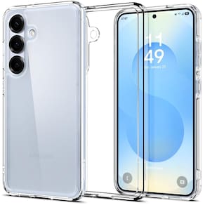 Capa de telefone Spigen Ultra Hybrid para Galaxy S25 Crystal Clear
