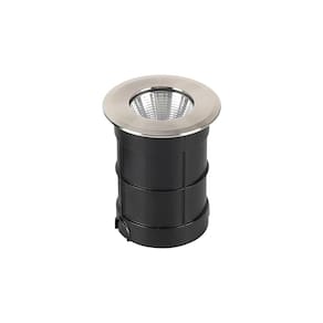 Embutido de Solo Led Taschibra Thin 6W Bivolt Prata 3000K Luz Amarela