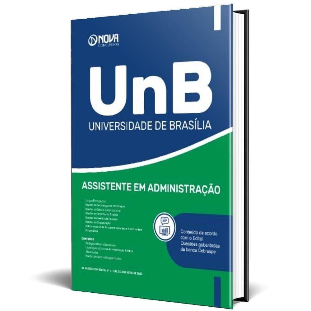 Apostila Unb 2025 - Assistente Em Administração
