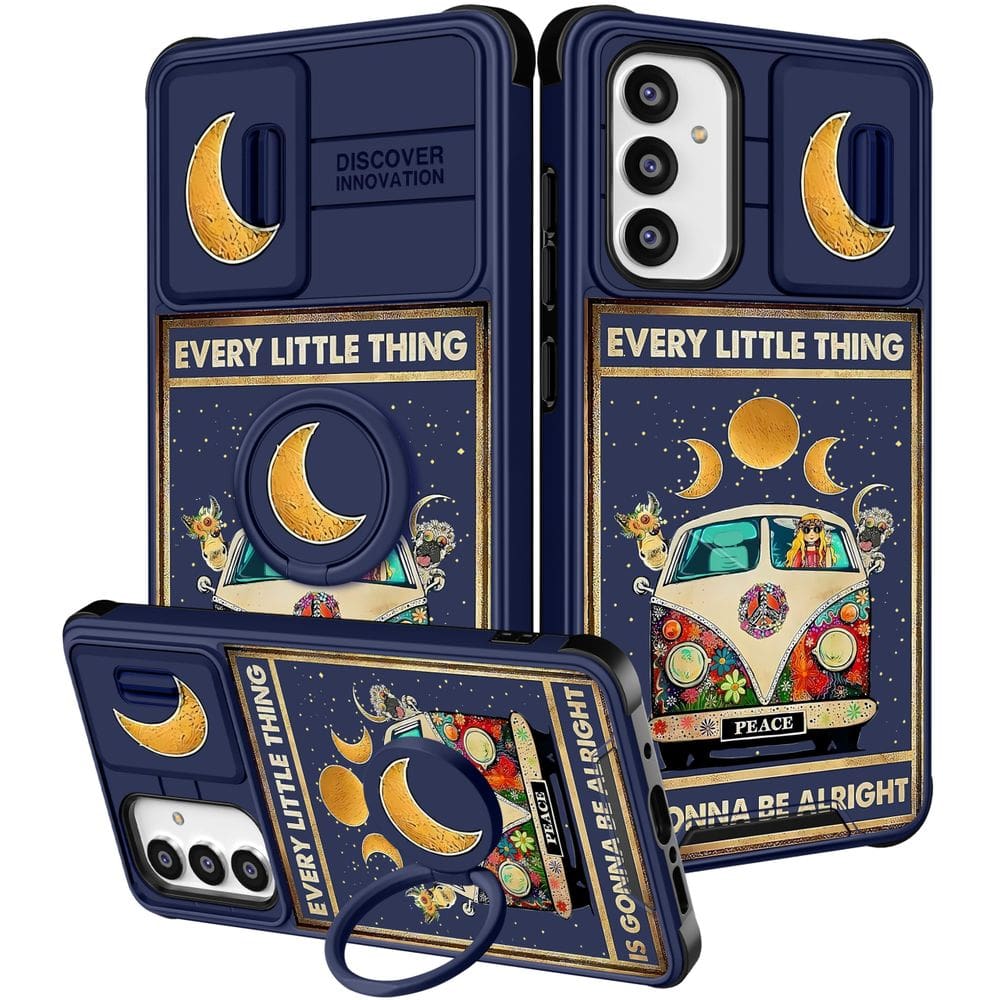 Capa de telefone Funermei 2 em 1 para Samsung Galaxy A54 5G
