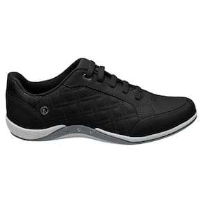 Tênis Kolosh Casual C3843 Feminino Preto de couro confortável