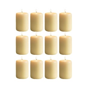 Kit 12 Velas 8x10cm Jantar Restaurante Festa Casamento