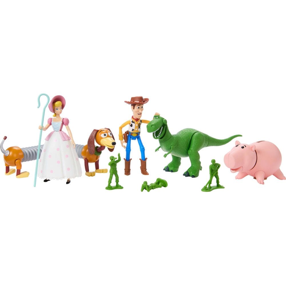 Figuras de ação Mattel Disney Pixar Toy Story 4 Woody Rex