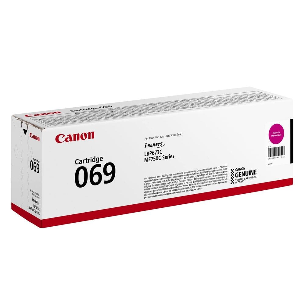 Cartucho de toner Canon 069 M Magenta