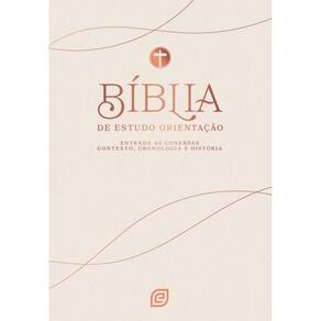 Bíblia De Estudo Orientação - Capa Rose Gold - Versão Nvi 2001 (Nova Versão Internacional 2001)