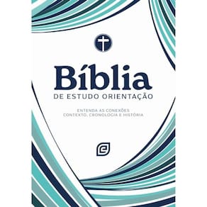 Bíblia De Estudo Orientação - Capa Blue Waves - Versão Nvi 2001 (Nova Versão Internacional 2001)
