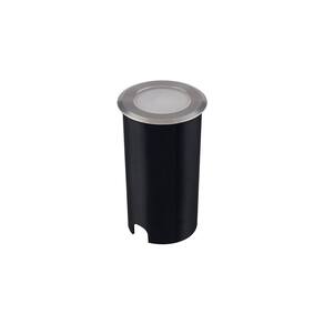 Embutido de Solo Led Taschibra Thin 1W Bivolt Prata 3000K Luz Amarela