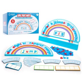 Quebra-cabeças alfabéticos Educational Insights ABC Arc Mat AlphaMagnets
