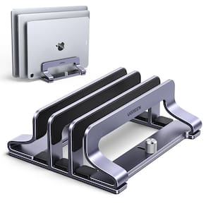 Suporte vertical para laptop UGREEN ajustável cinza espacial
