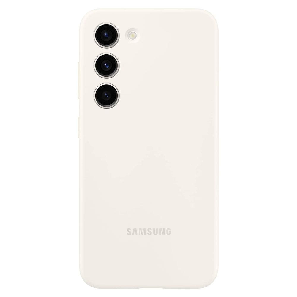 Capa de telefone Samsung Galaxy S23 Silicone Cream