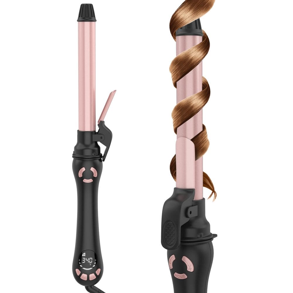 Modelador de cabelo LANVIER, modelador automático rotativo de 1 polegada