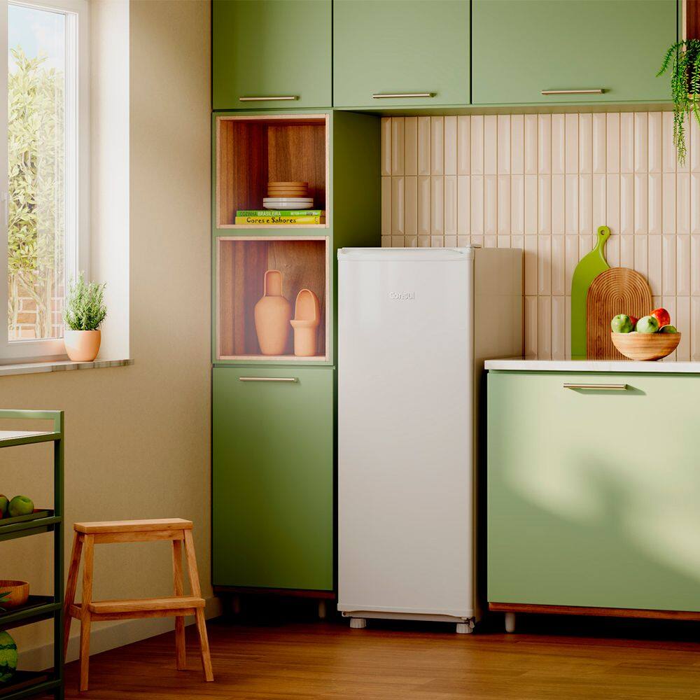 Freezer Vertical Consul 1 Porta CVU18GB 121 | Casas Bahia