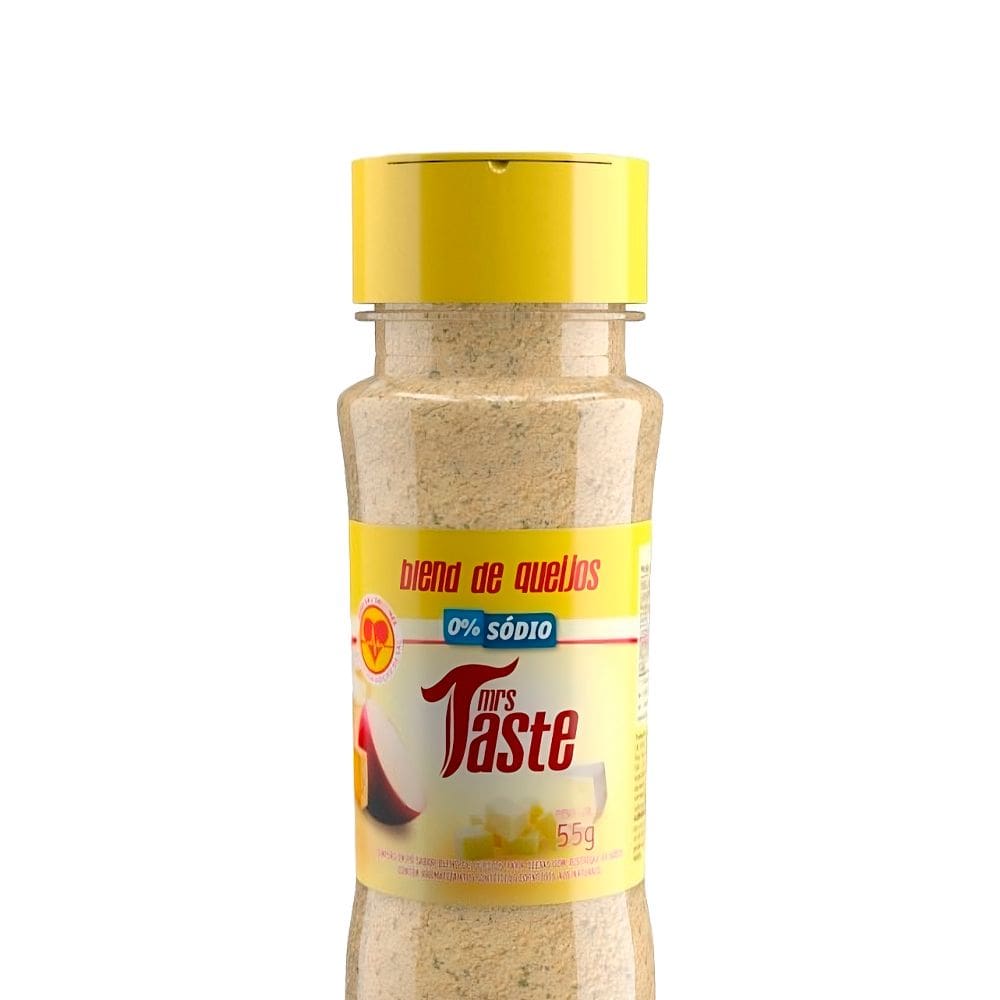 Tempero Zero Sódio Mrs Taste (60g) Blend de Queijos