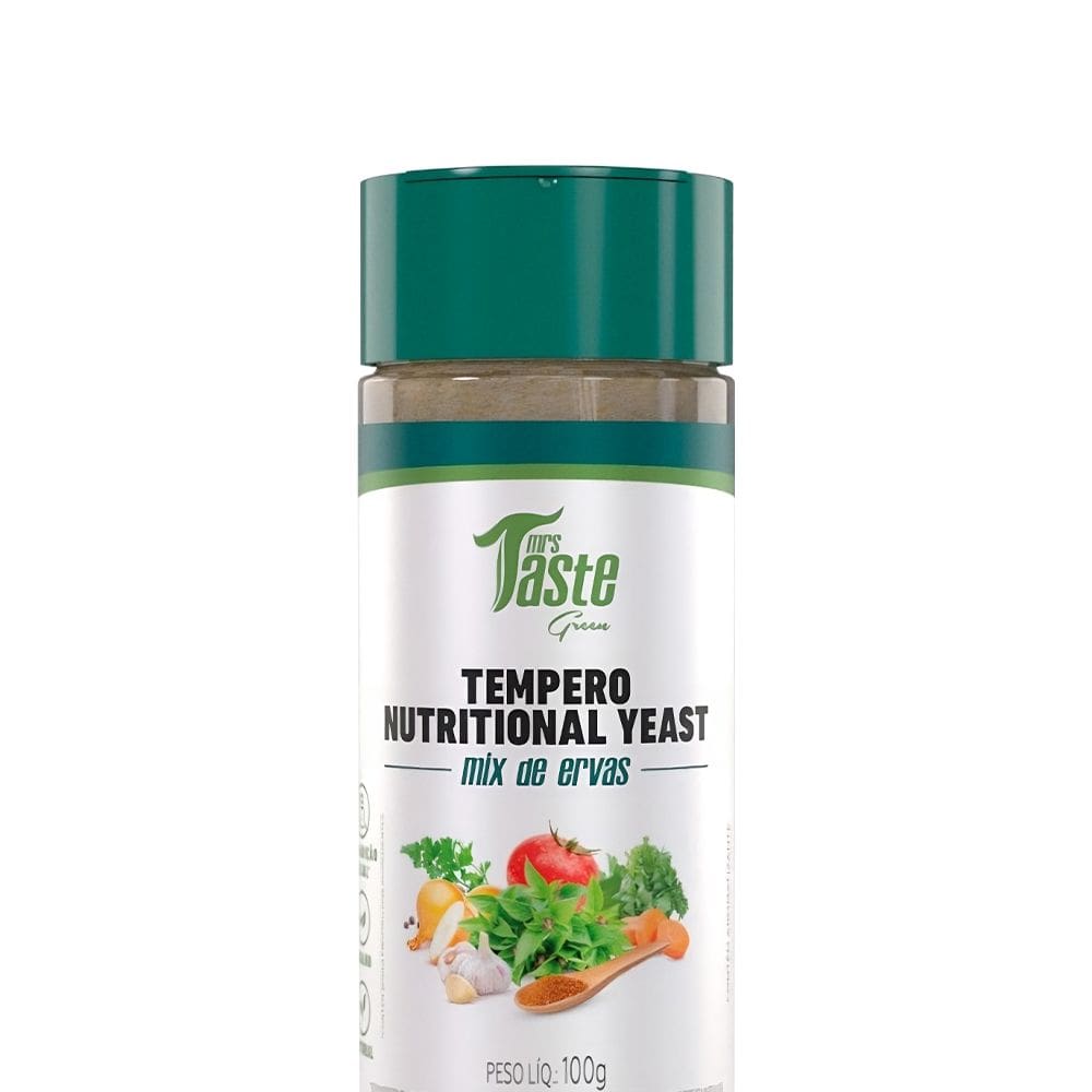 Tempero Nutritional Yeast Mrs Taste (100g) Mix de Ervas