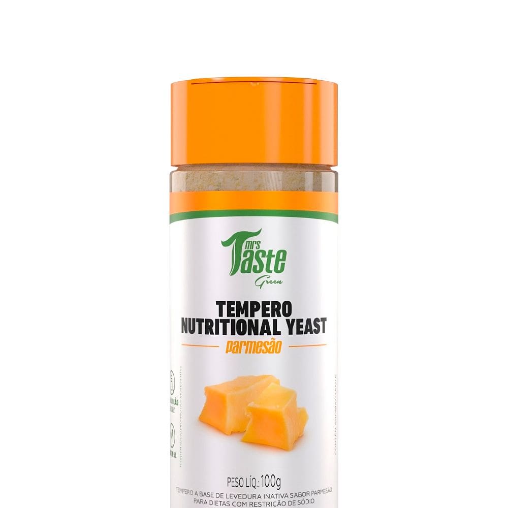 Tempero Nutritional Yeast Mrs Taste (100g) Parmesão