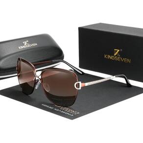 Lindo Óculos Feminino Sol Kingseven Lentes Polarizadas