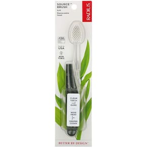 Escova de dentes Radius Source Soft com cabeça substituível