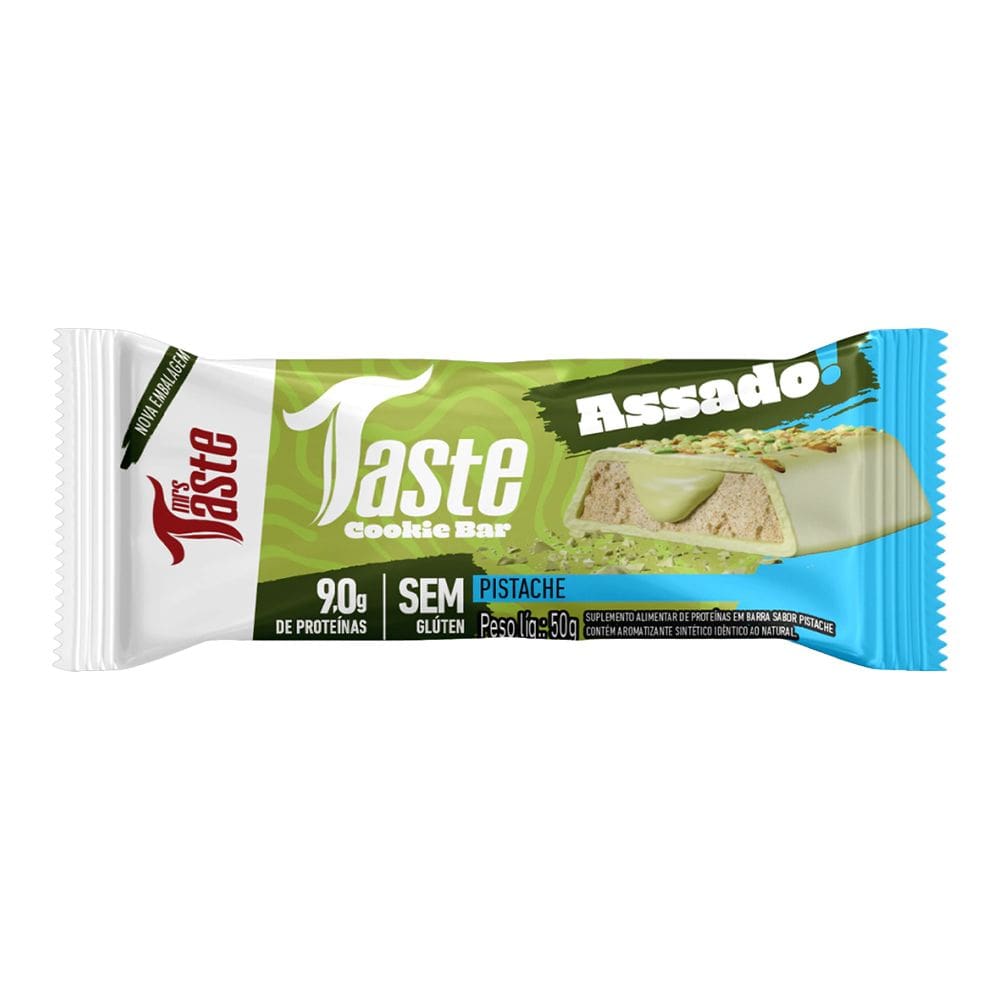 Taste Cookie Bar Mrs Taste (50g) Pistache