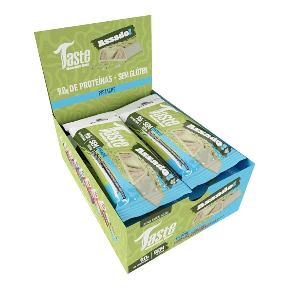 Taste Cookie Bar Display Mrs Taste (600g) Pistache