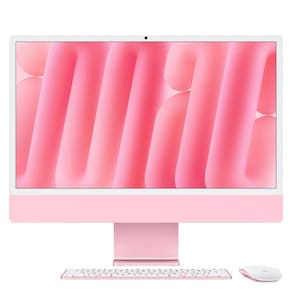 iMac 24", M4, CPU 10 núcleos e GPU 10 núcleos, Memória Unificada 24GB, 512GB SSD - Rosa